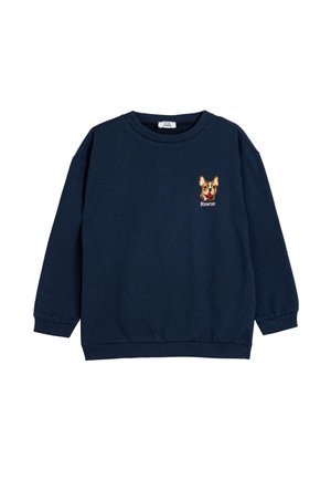 EMBROIDERED - Collegepaita - dark blue