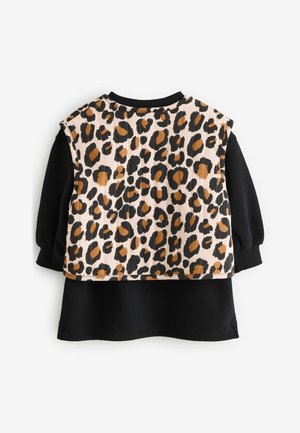Next SET - Päevakleit - black   leopard print