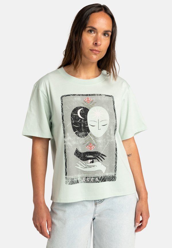 MOON AND STARS - Print T-shirt - bey