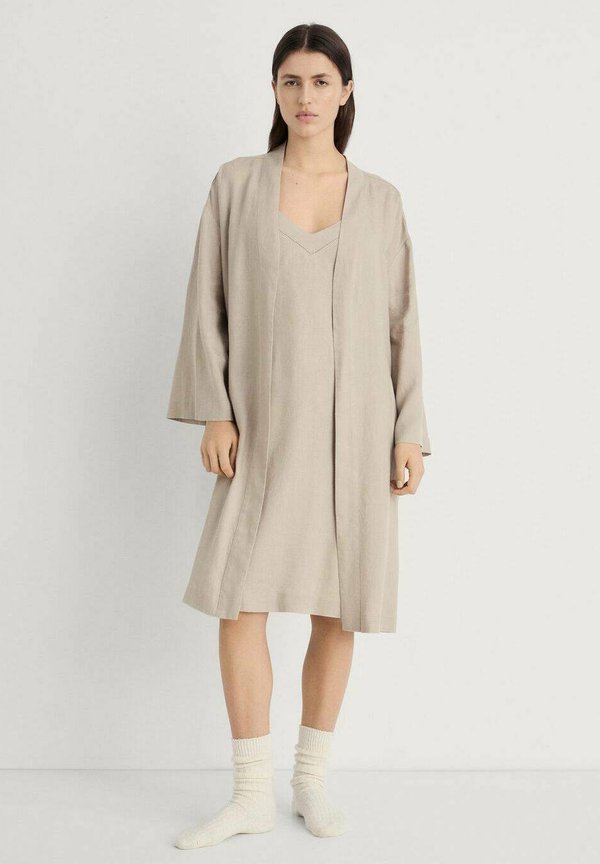 Dressing gown - sand