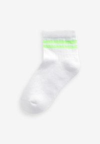 Next RICH CUSHIONED  3 PACK  - Sokid - white with fluorescent stripe