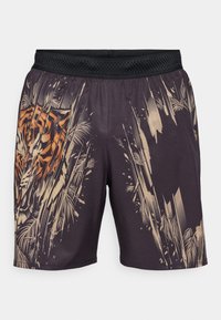 Venum TIGER TRAINING SHORTS - Sportiniai šortai - black/neo orange