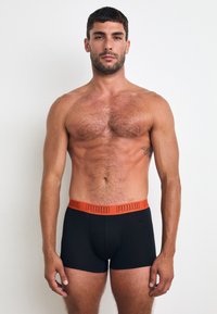 Puma MEN EVERYDAY TRUNKS 2 PACK - Uske bokserice - orange/black