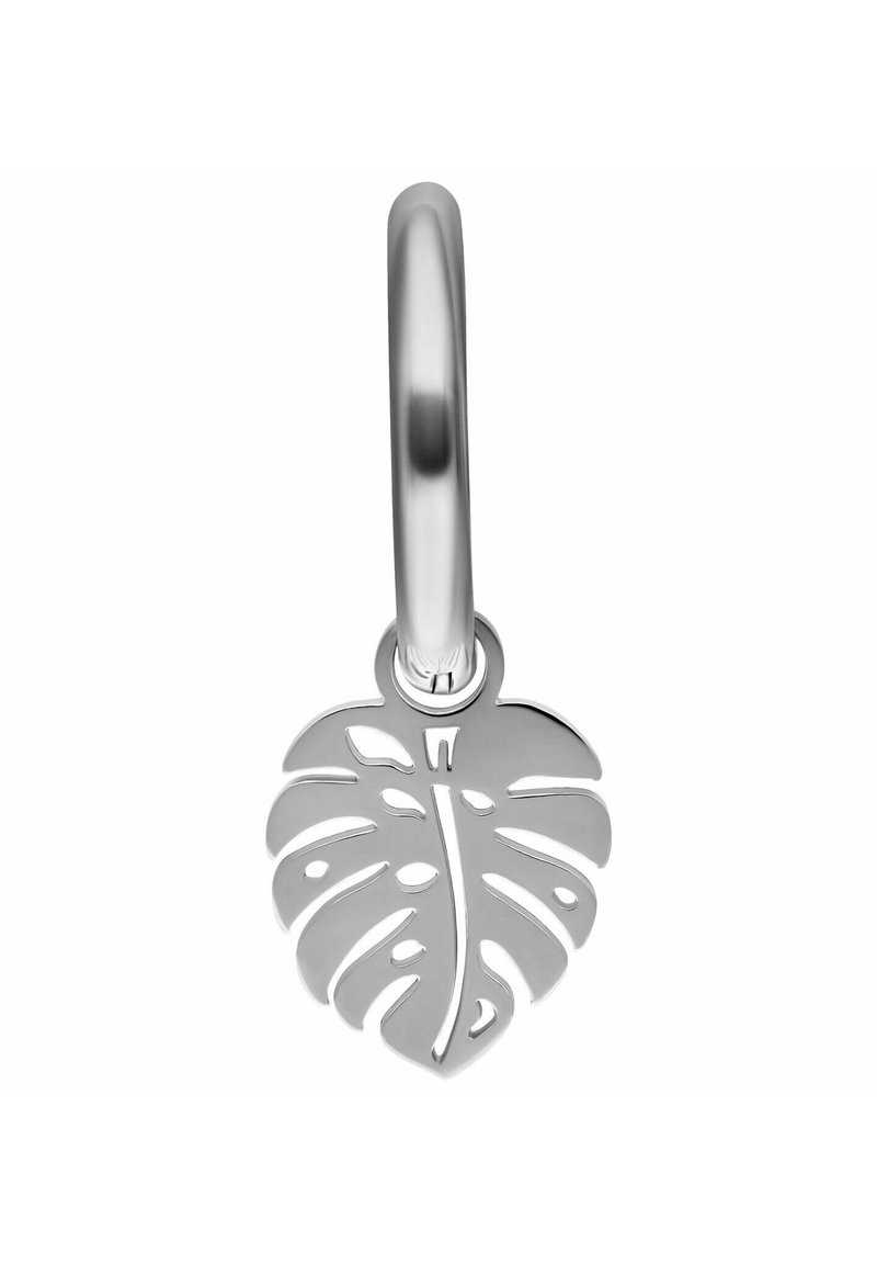 Wildcat MINI MONSTERA HOOPS PAIR - Ohrringe - silber-coloured/silberfarben  - Zalando
