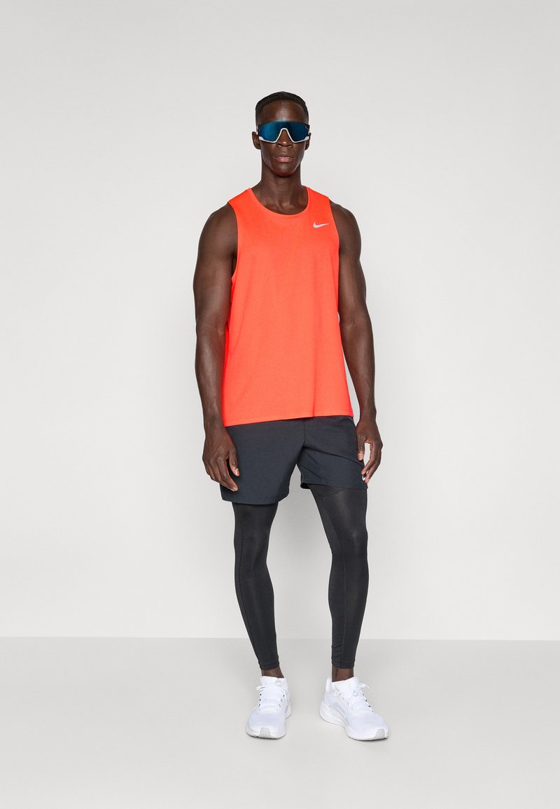 Débardeur Rayé PHILOSOPHY Junior Taille S - Orange Et Bleu Marine, Neuf Avec étiquette, Mélange Viscose/polyester