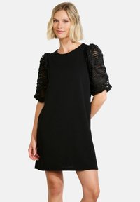 SHORT WITH SLEEVES  - Denní šaty - black