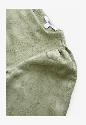 Next REGULAR FIT - LONG SLEEVE WAISTED PUFF - Maksikleit - sage green