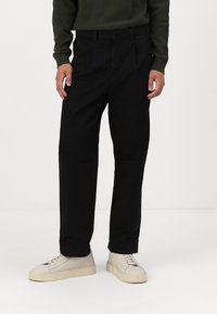 Selected Homme SLH LOOSE ART PANT - Hlače - black