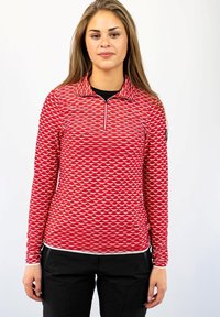 Falcon ANITA SKI PULLY DESSIN  - Poloshirt - rood dessin