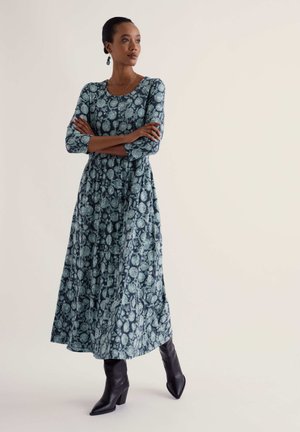 Seasalt Cornwall, SEASALT CORNWALL EMILY DRESS - Jersey dress - blue - allium flowers lichen