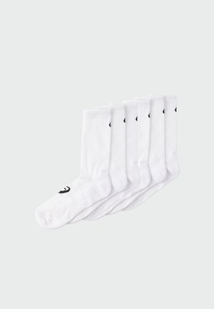 CREW SOCK UNISEX 6 PACK - Športové ponožky - white