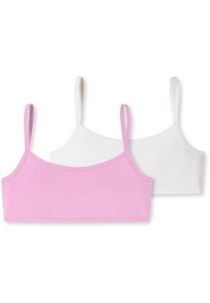 Schiesser 2-PACK - Bustier - rosa weiß