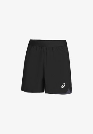 ASICS ROAD SHORT - Pantalón corto de deporte - performance black carrier grey