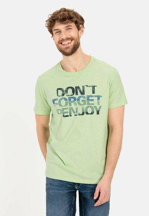 T-shirts print - pistacchio