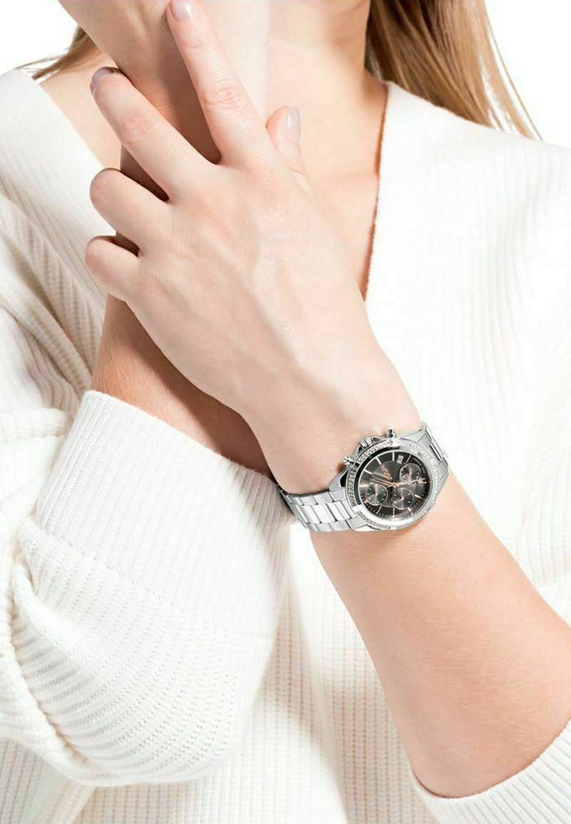 Damen Analoguhren | JOOP Accessories MIT ZIRKONIA Chronograph silber/silberfarben - OT21014 Damen Analoguhren | JOOP Accessories MIT ZIRKONIA Chronograph silber/silberfarben - OT21014