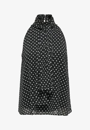 JDY, TOP JDYPOLKA TOP - Bluse - black