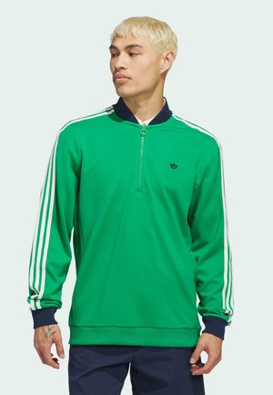 1/4 ZIP - Sweatshirt - green   night indigo