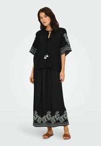 JDY RISSO - Maxi szoknya - black
