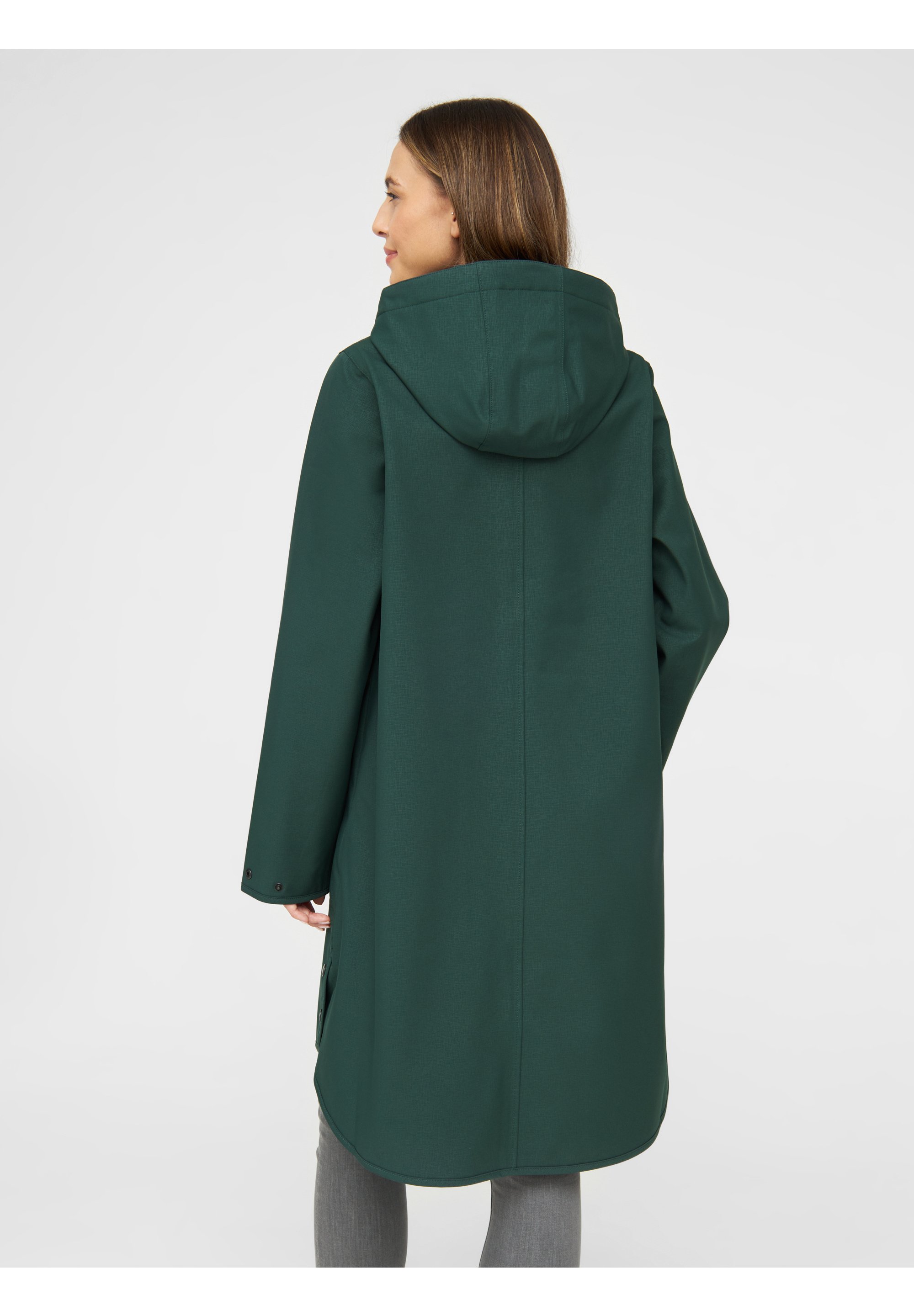 ILSE JACOBSEN 青 レインコート 34 新品未使用 Ilse Jacobsen Women's Long Rain Coat | MK Nordika