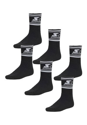 6ER PACK TENNIS - Socken - schwarz