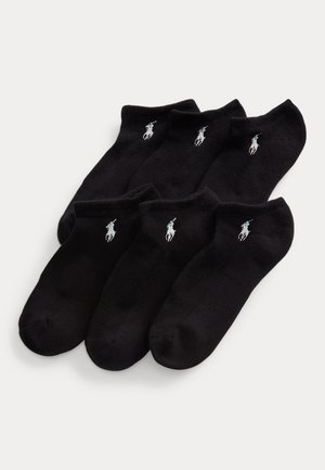 Polo Ralph Lauren LOW-CUT ANKLE SOCK 6-PACK - Enkelsokken - black