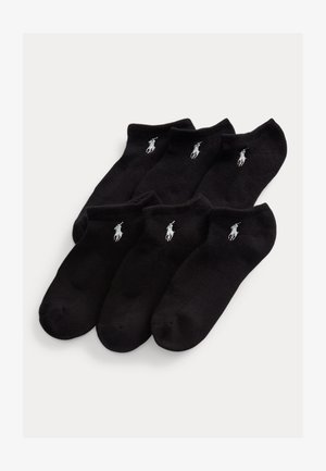 Polo Ralph Lauren LOW-CUT ANKLE SOCK 6-PACK - Enkelsokken - black
