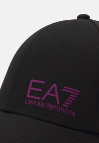 EA7 Emporio Armani TRAIN CORE ID LOGO UNISEX - Cap - black/hollyhock