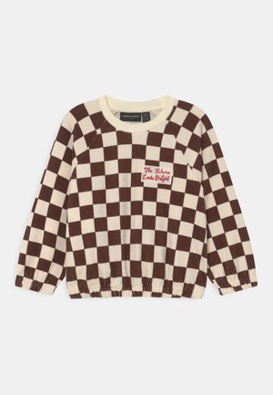 CHESS CHECK UNISEX - Felpa - brown
