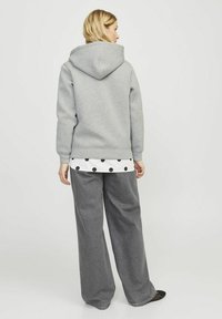 JJXX KAPUZEN JXEMMA  - Jaka ar rāvējslēdzēju - light grey melange