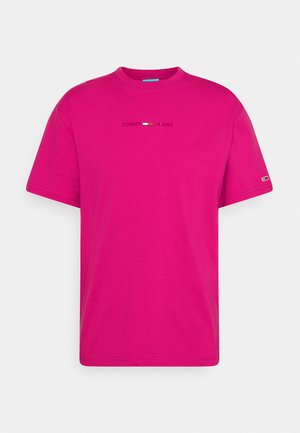 LINEAR LOGO TEE - T-shirt basic - pink