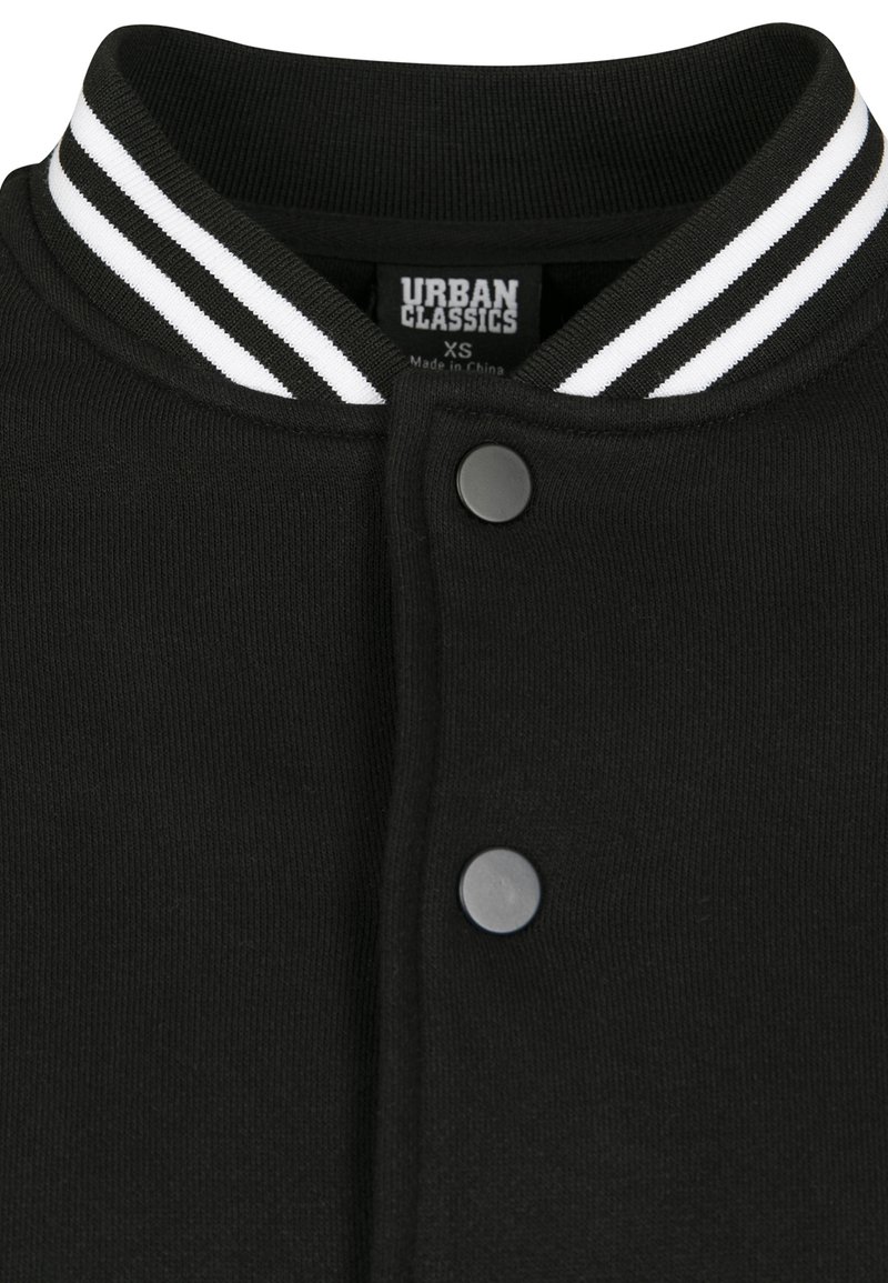 Kinder Jacken | Urban Classics Bomberjacke black/white/schwarz - DT75536 Kinder Jacken | Urban Classics Bomberjacke black/white/schwarz - DT75536