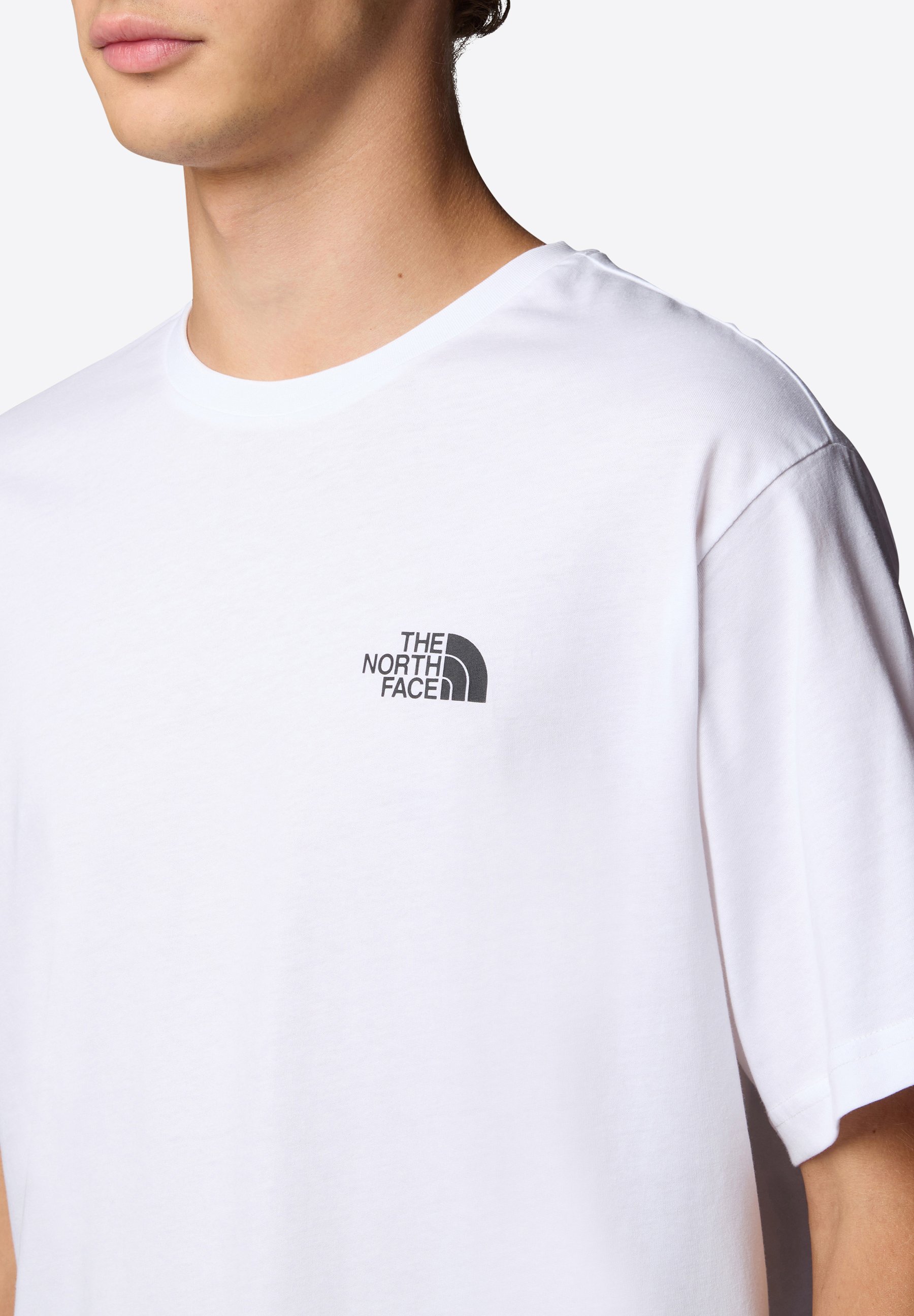 The North Face - T-shirt z nadrukiem/biały - Zalando.pl