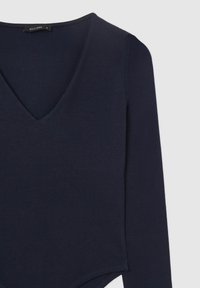 Calliope À COL EN V - Maglietta a manica lunga - blu