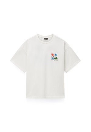 Napapijri, - T-shirt z nadrukiem