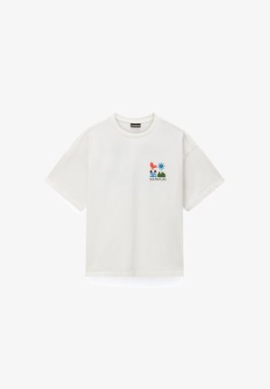 Napapijri, Camiseta estampada - off-white