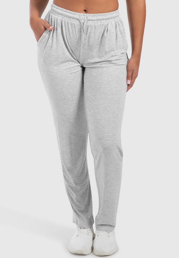 BRIELLE MODAL BASICS - Jogginghose - grau melange
