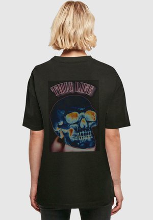 THUG LIFE  - Print T-shirt - black