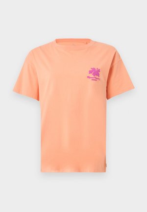 Rip Curl, TOPANGA CANYON RELAXED TEE - T-shirts print - papaya