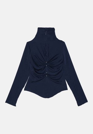 MIISTA LAPIS PIERCING - Camicetta - midnight blue