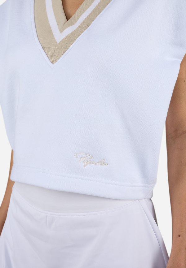 JUNTA V-NECK VEST - Print T-shirt2