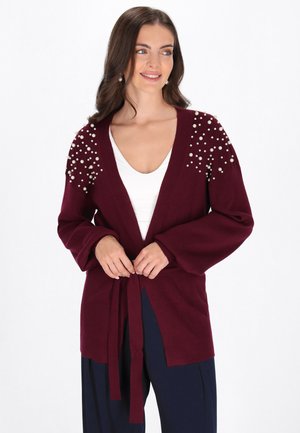 Vest - burgundy