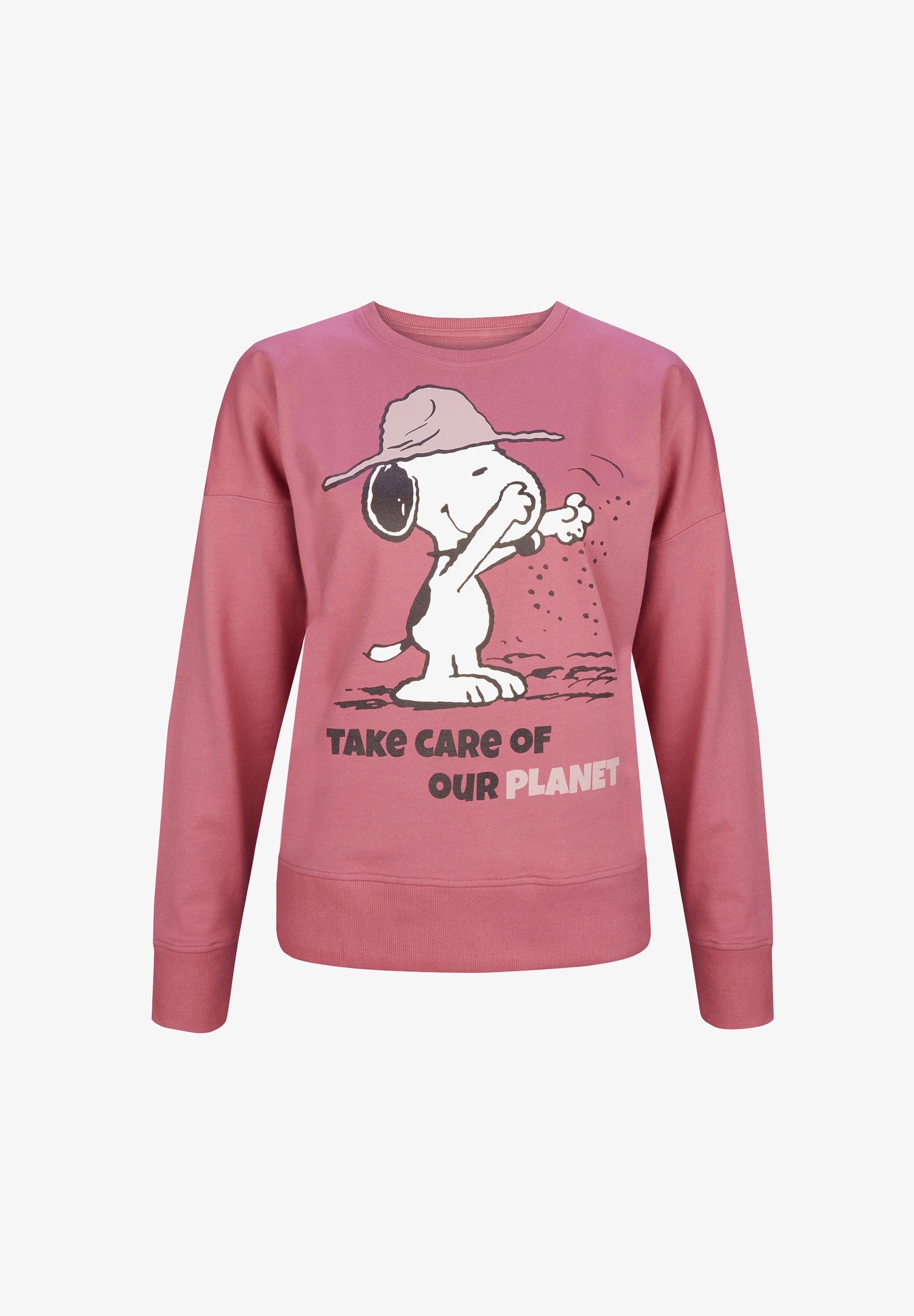 Peanuts Sweatshirt rosa Zalando