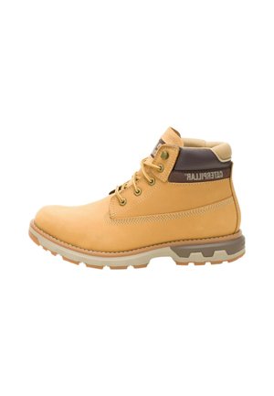 Stivaletti stringati - giallo