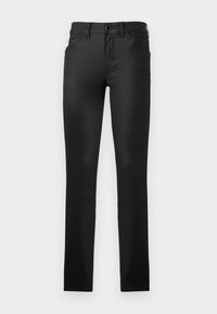 TOM TAILOR TTLUCIE  - Skinny džíny - coated black denim
