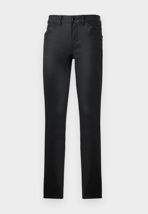 TOM TAILOR TTLUCIE  - Skinny džíny - coated black denim