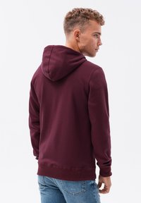 Ombre ZIP-UP  - Mikina na zip - burgundy
