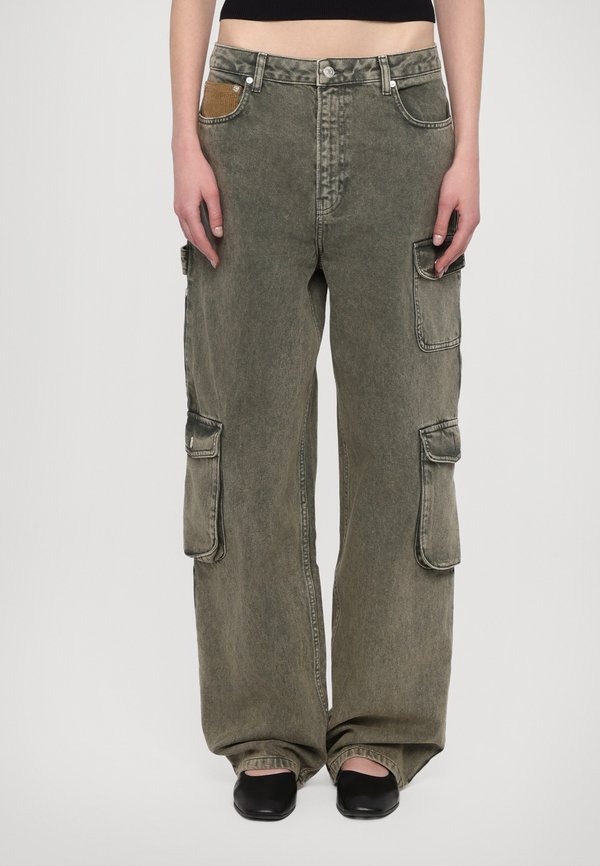 Wide Leg - fantasia grigio