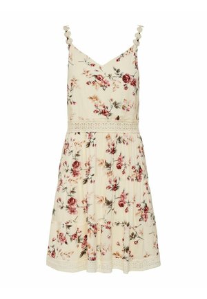 ONLY ONLKARMEN ANNE LIFE DRESS - Freizeitkleid - creme brûlée