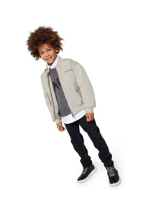 KARL LAGERFELD KIDS, JACKET UNISEX - Blouson Bomber - cream