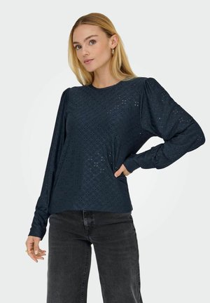 VOLUMINÖSER ARMSCHNITT - Blusa - total eclipse